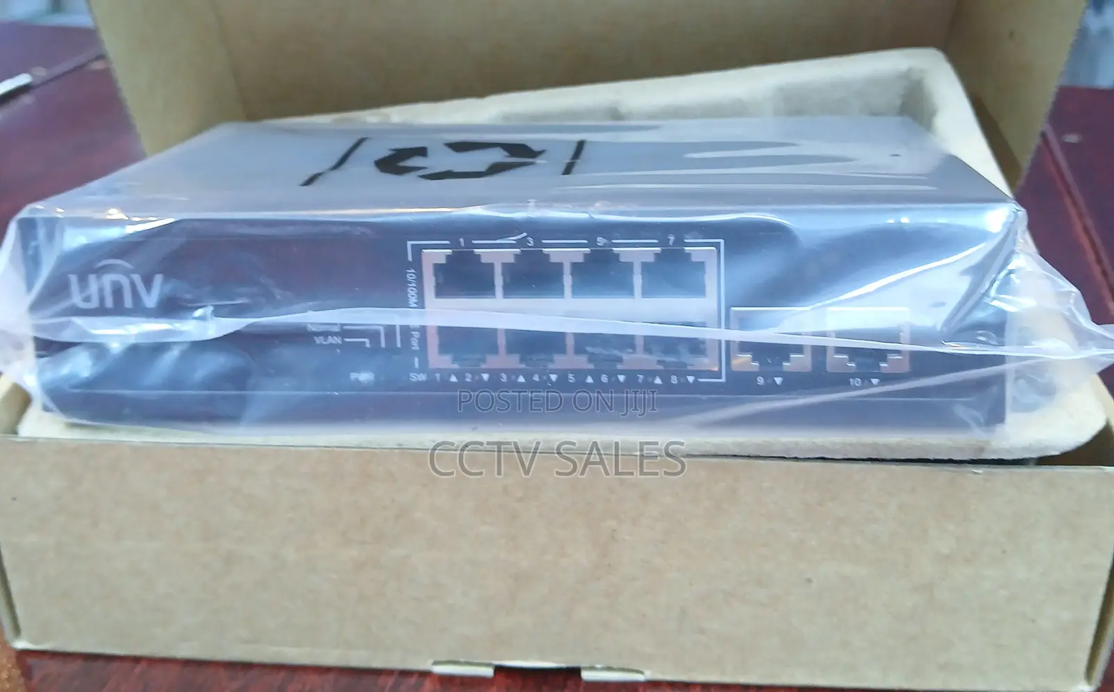 Brand New Nsw2010-10t-Poe-S-in 8port Poe Switch 100mbps Uniview