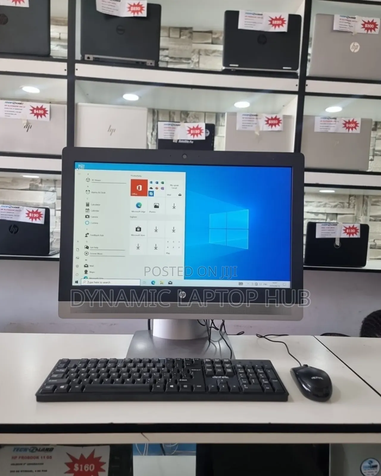 Desktop Computer HP ProDesk 600 G3 8GB Intel Core I5 SSD 256GB