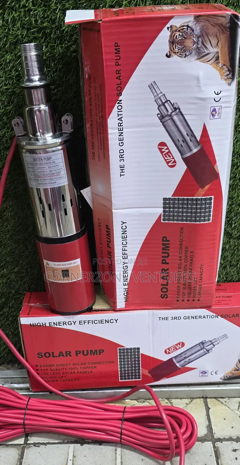 50m Solar Submersible Water Pump/ 250w Solar Pump