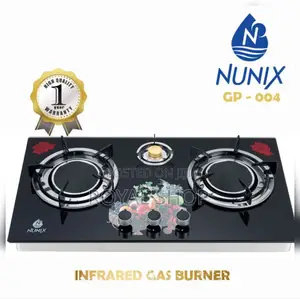 Nunix 3 Burner Steel