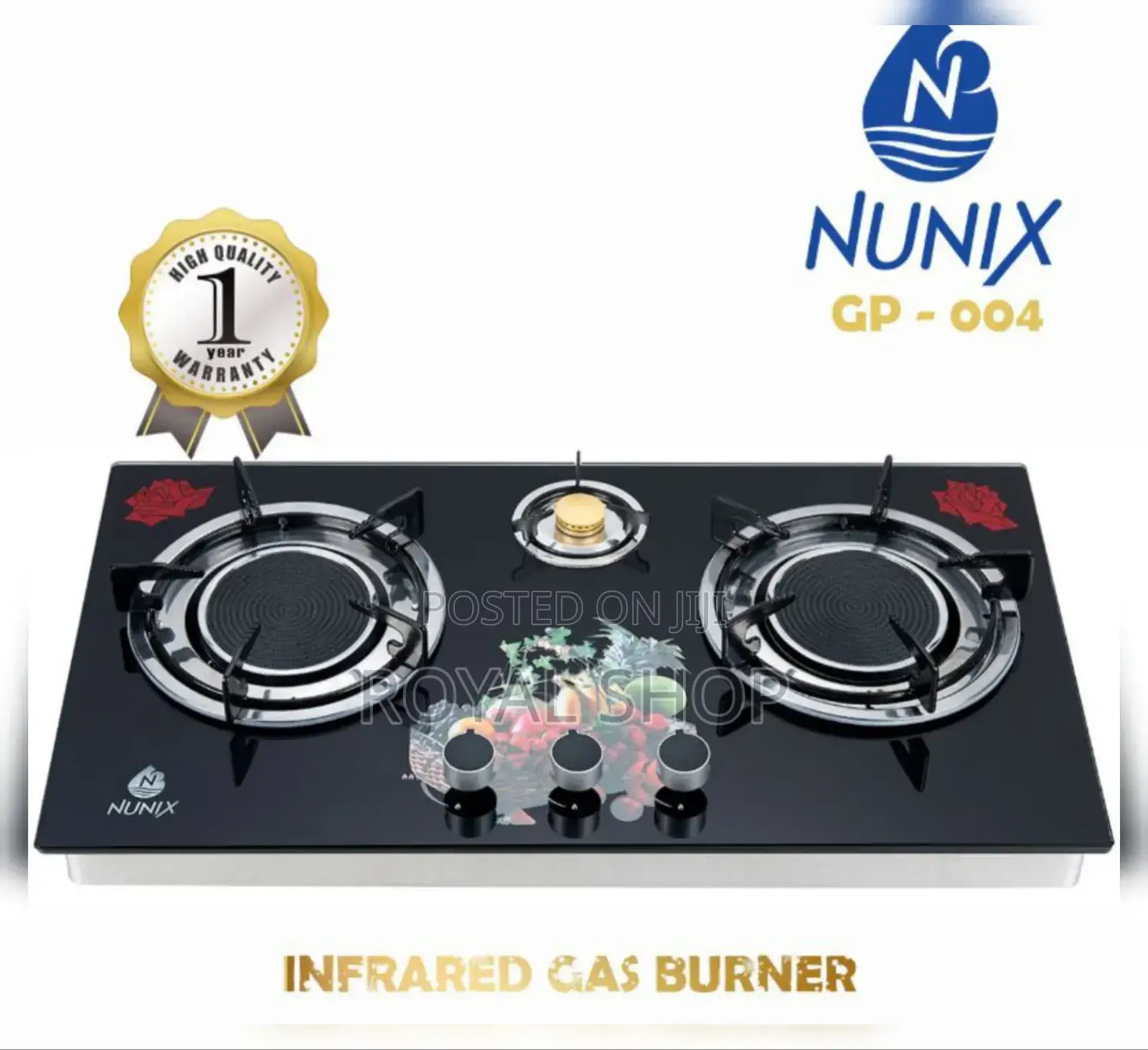 Nunix 3 Burner Nunix