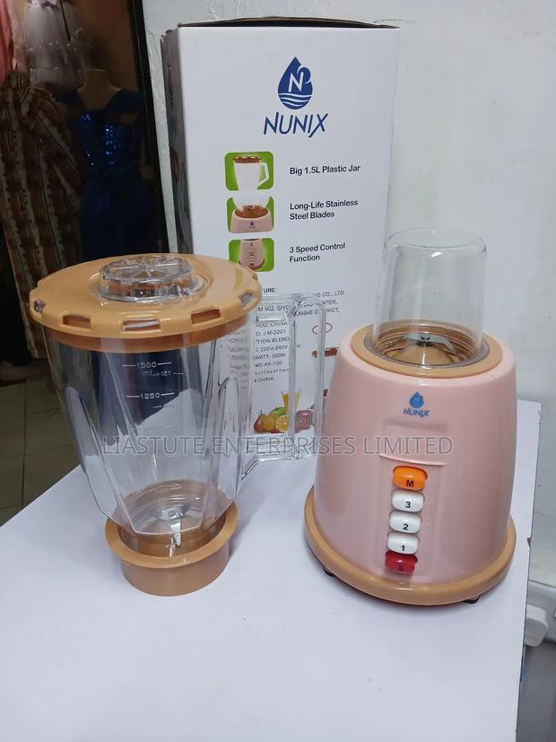 Nunix Ak-100 2-in-1 Blender With Grinding Machine.