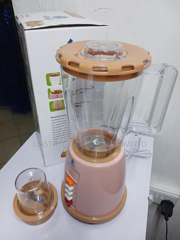 Nunix Ak-100 2-in-1 Blender With Grinding Machine. - thumbnail 2