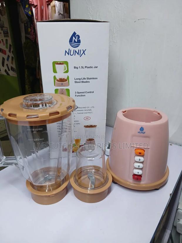 Nunix Ak-100 2-in-1 Blender With Grinding Machine. - thumbnail 3