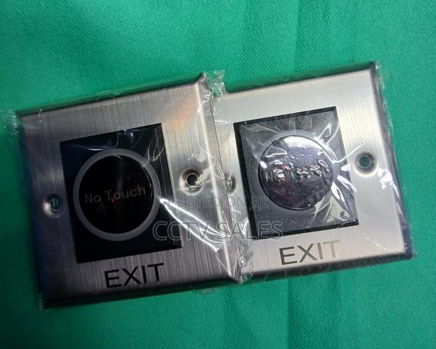 Door Infrared No Touch Exit Button - main view