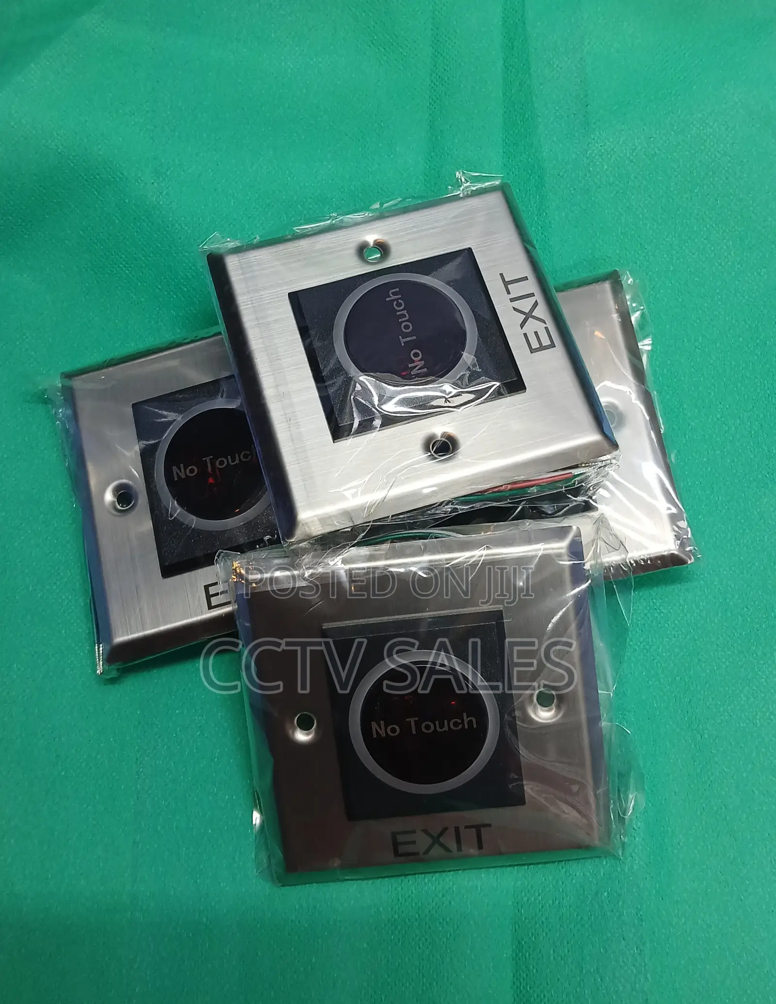 Brand New No Touch Exit Button
