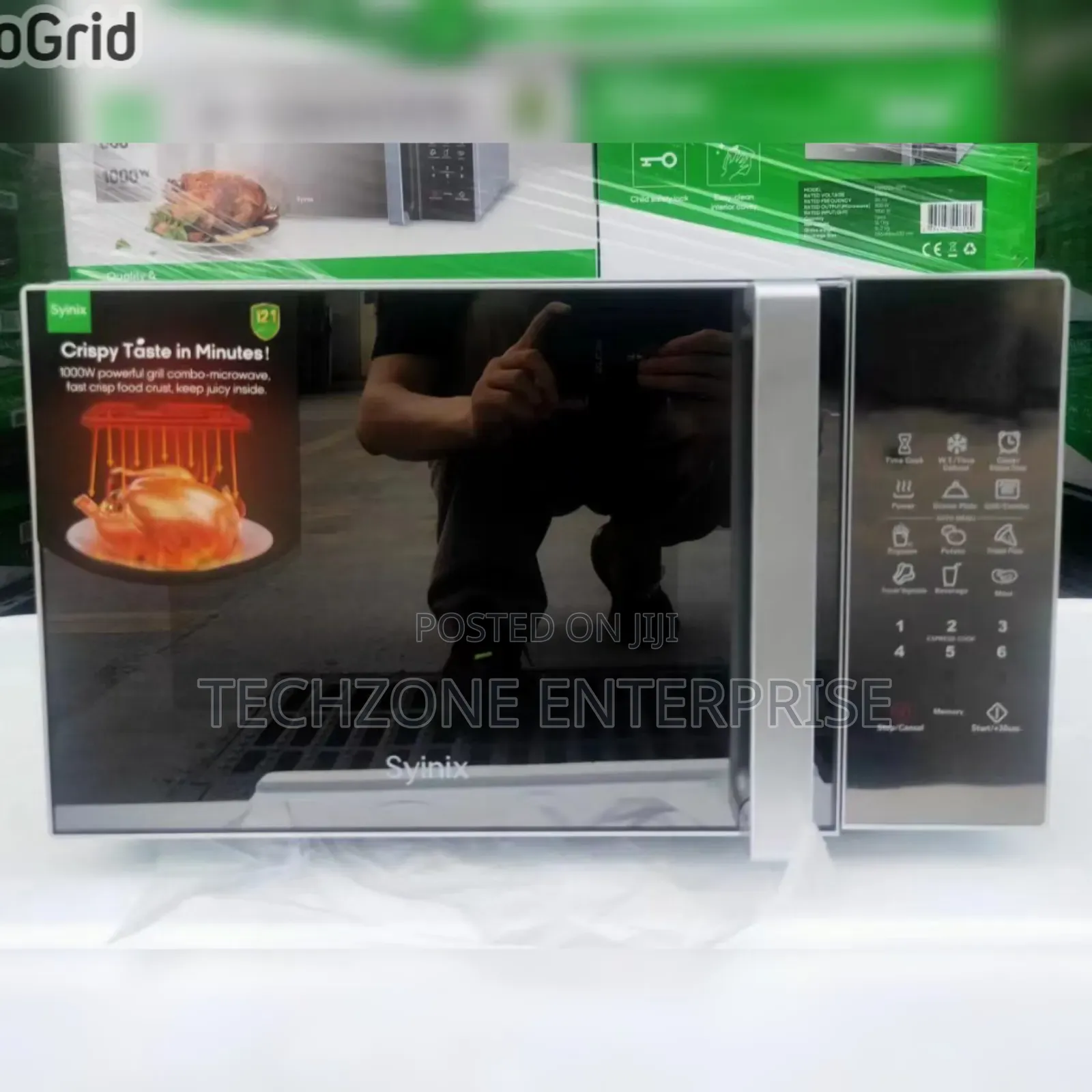 Microwave - Syinix Digital Microwave 25l With Grill 