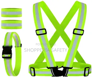 Blue Riders/ Cyclers Strap- High Visibility