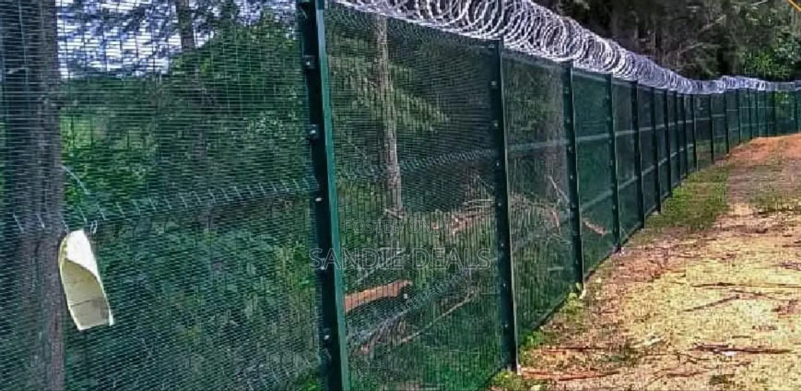 Anticlimb Fence