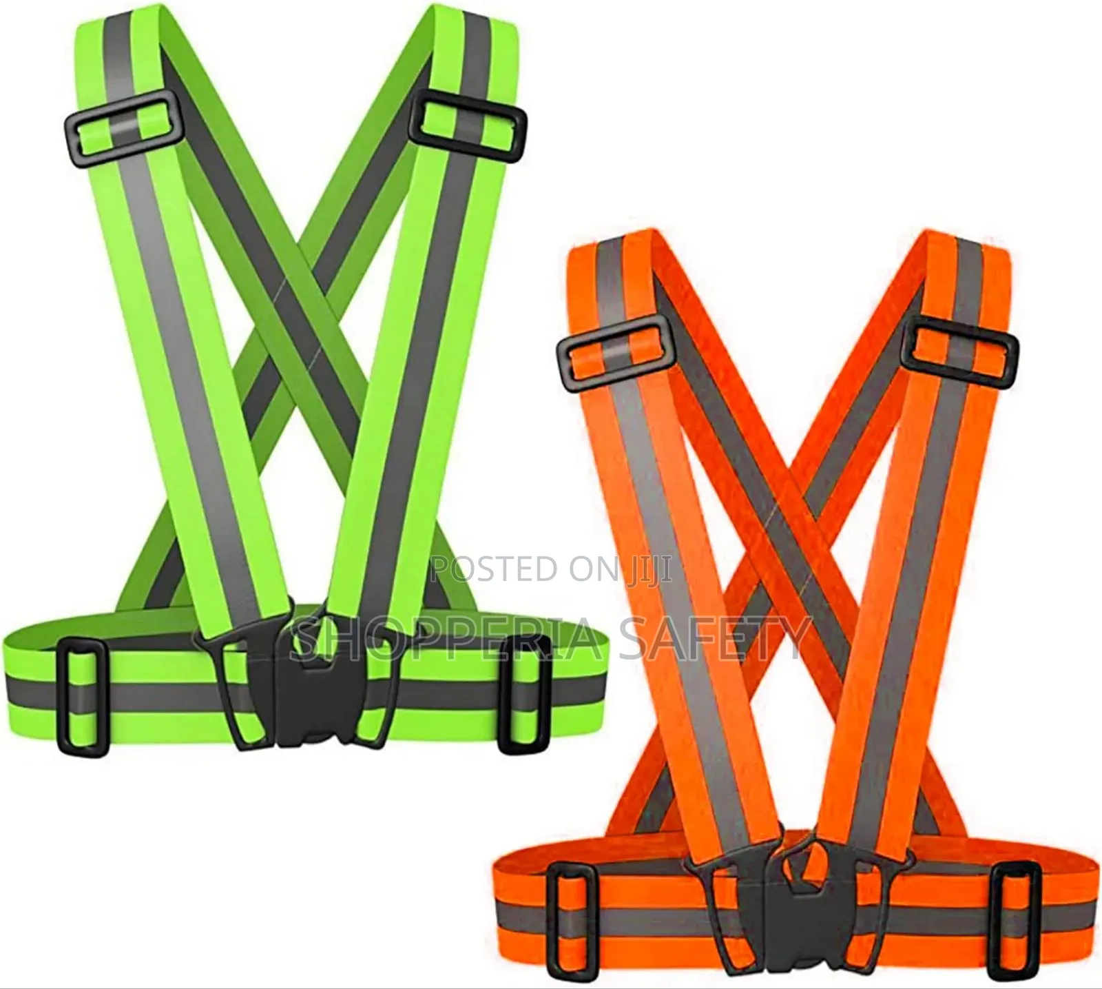 Blue Riders/ Cyclers Strap- High Visibility