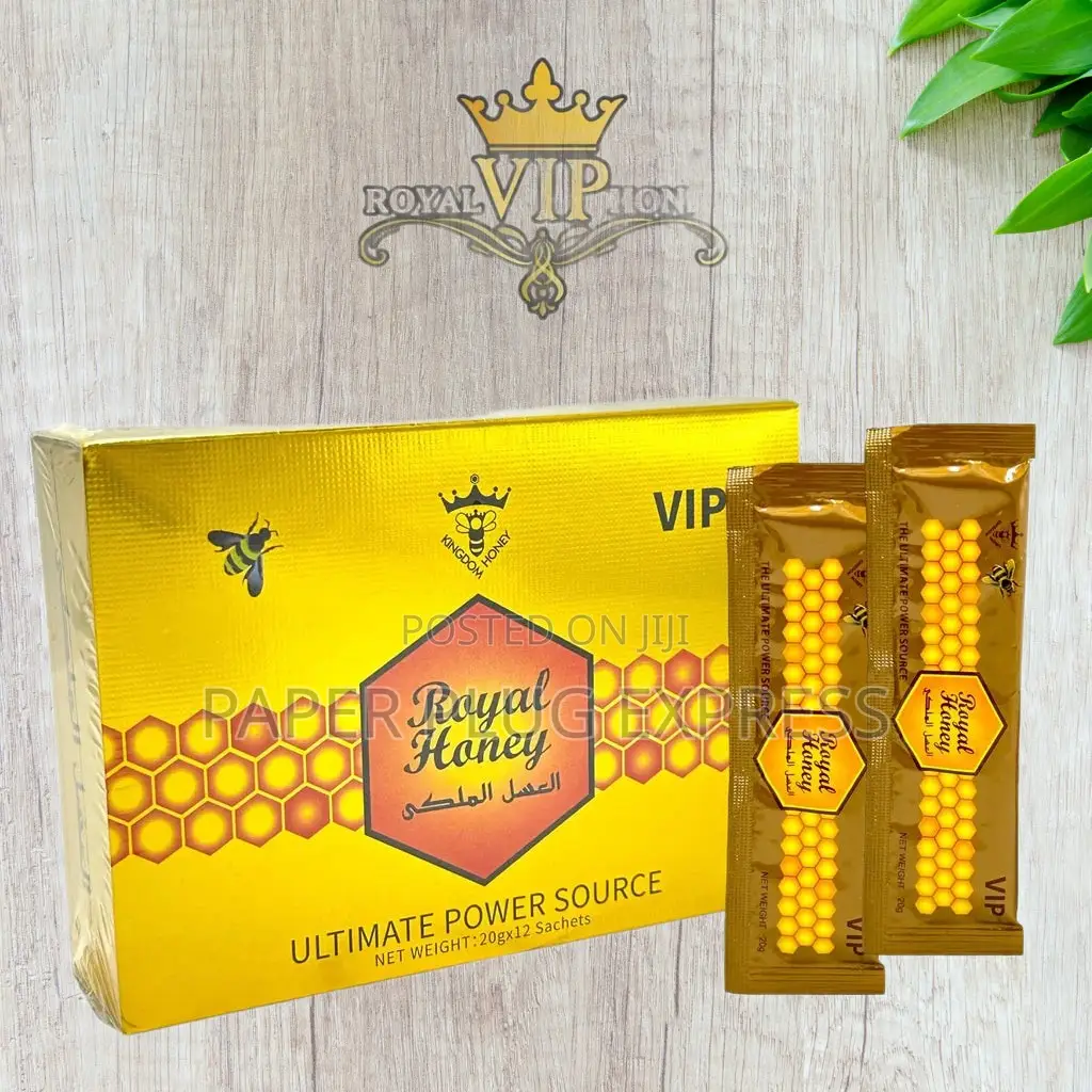 Royal Vip Honey Men Sexual Enhancement Pack (12 Sachets 20g Each)