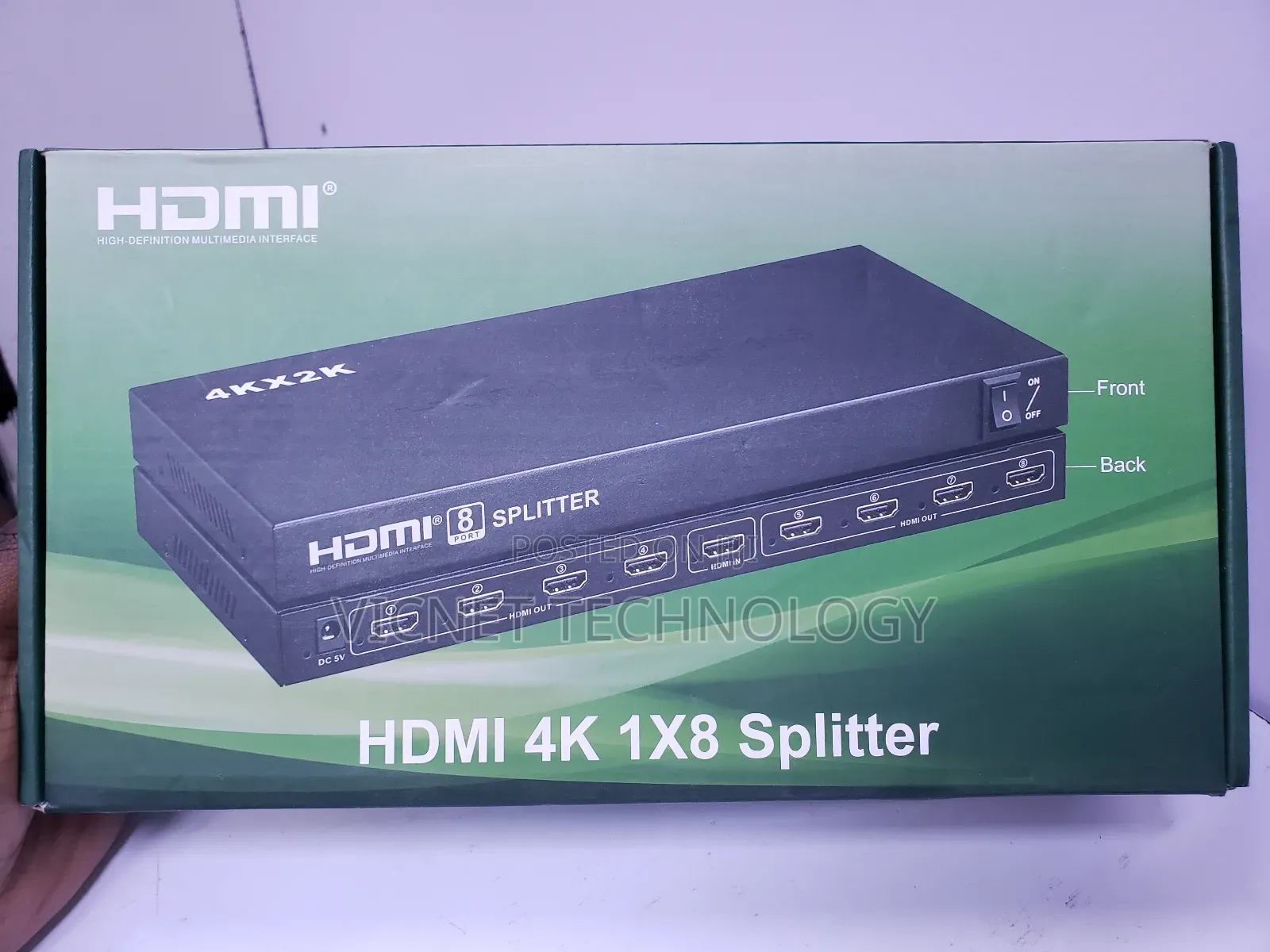  8 Porta Hdmi Splitter