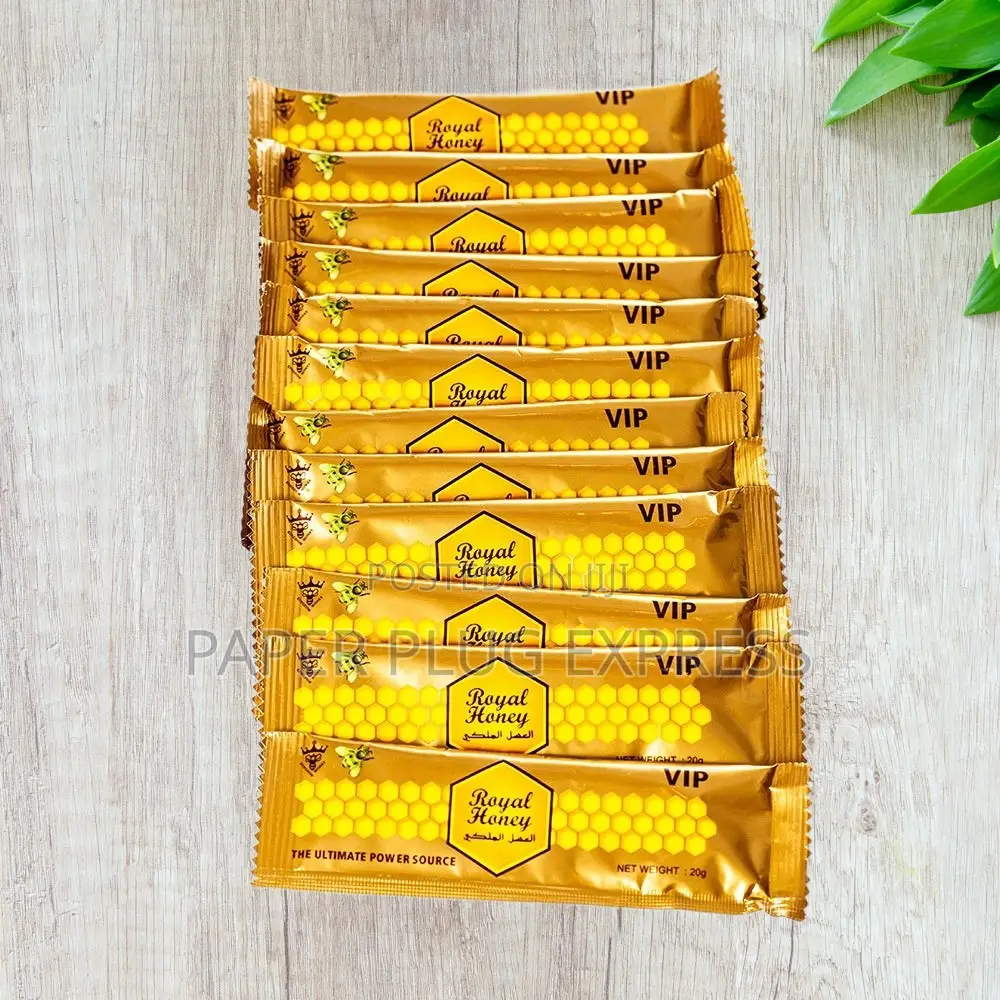 Royal Vip Honey Men Sexual Enhancement Pack (12 Sachets 20g Each)