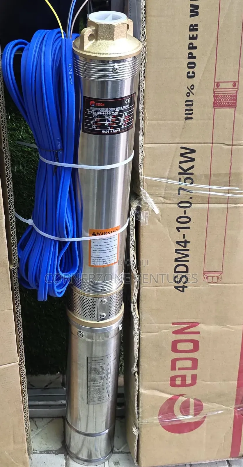Edon 1hp Submersible Water Pump