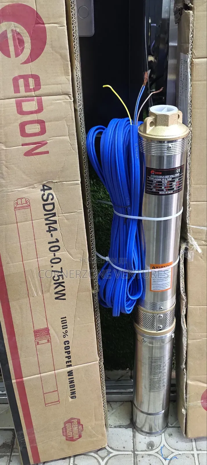 Edon 1.5hp Submersible Water Pump/ 1.5 Hp Submersible Pump
