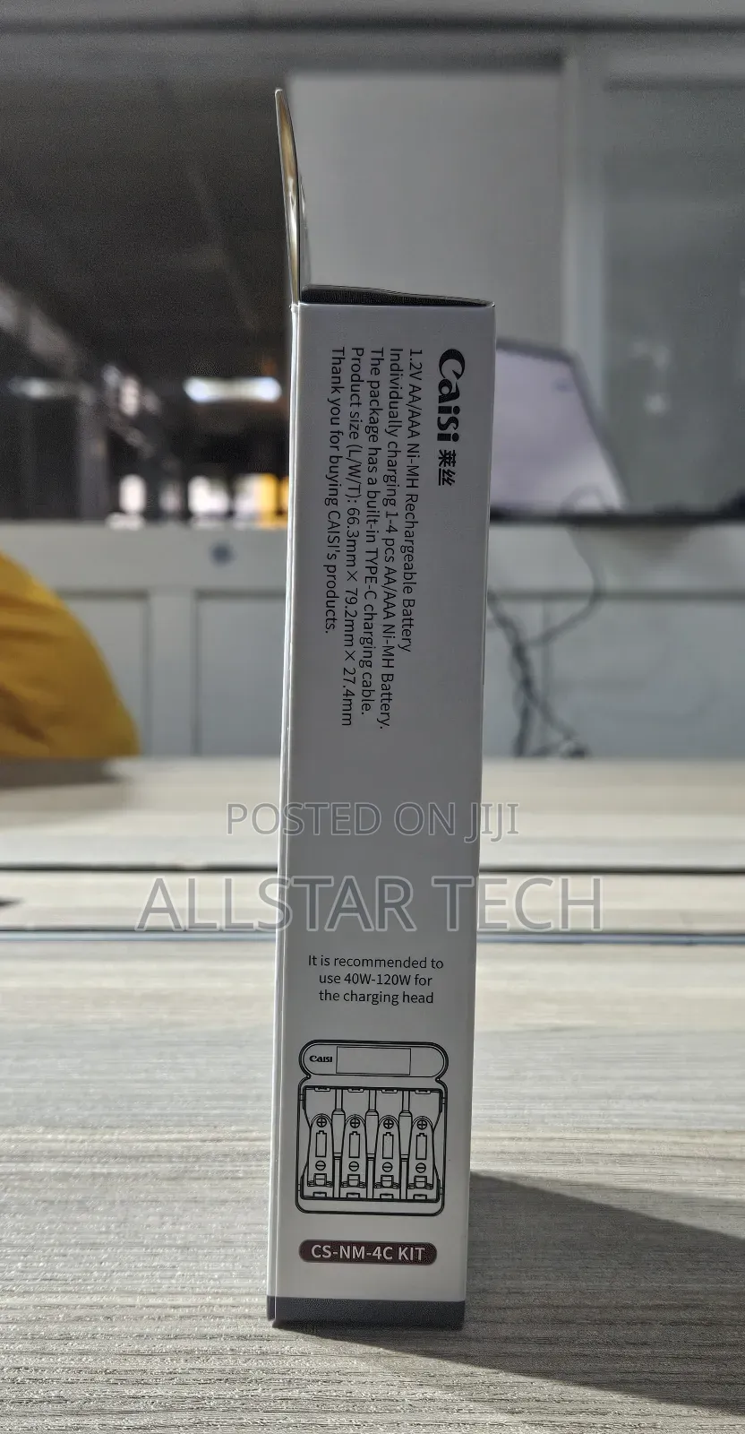 Caisi Smart LCD Charger and Battery Kit 2500 Mah