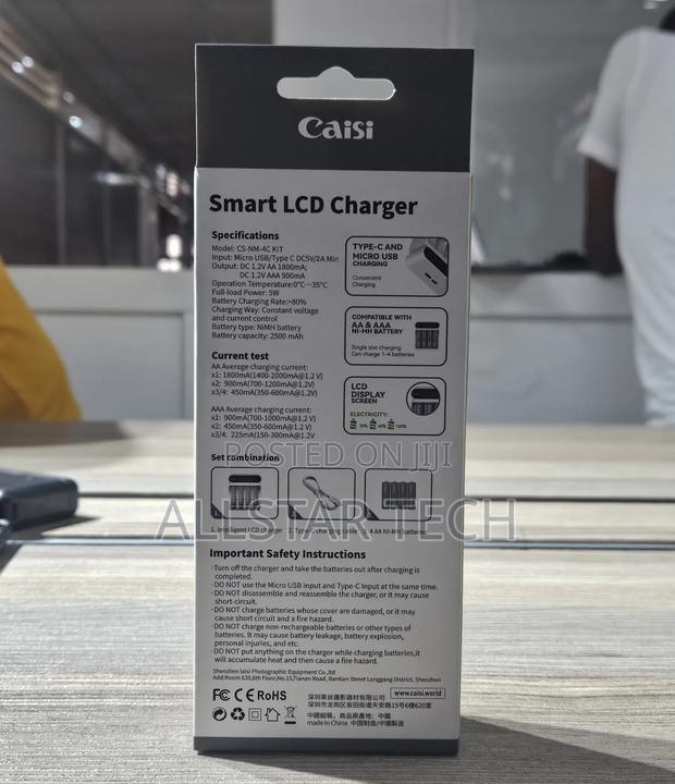 Caisi Smart LCD Charger and Battery Kit 2500 Mah - thumbnail 2
