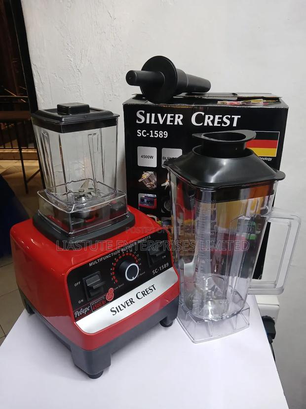 Silver Crest Sc-1589 2-in-1 Commercial Multifunction Blender. - thumbnail 2