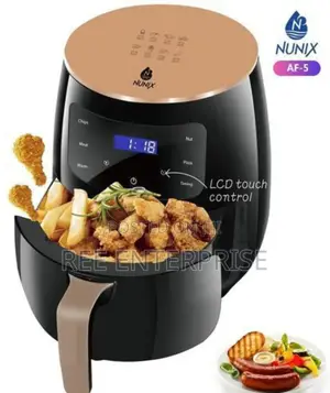 New in Nunix Extra Large Capacity Healthier Oil Free Airfryer