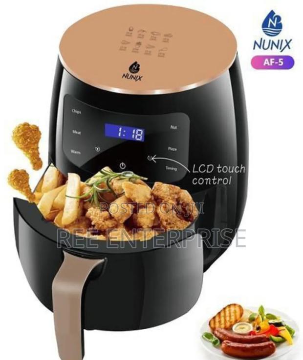 New in Nunix Extra Large Capacity Healthier Oil Free Airfryer