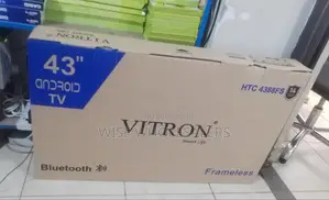 Vitron 43" Smart Android Tv With Bluetooth