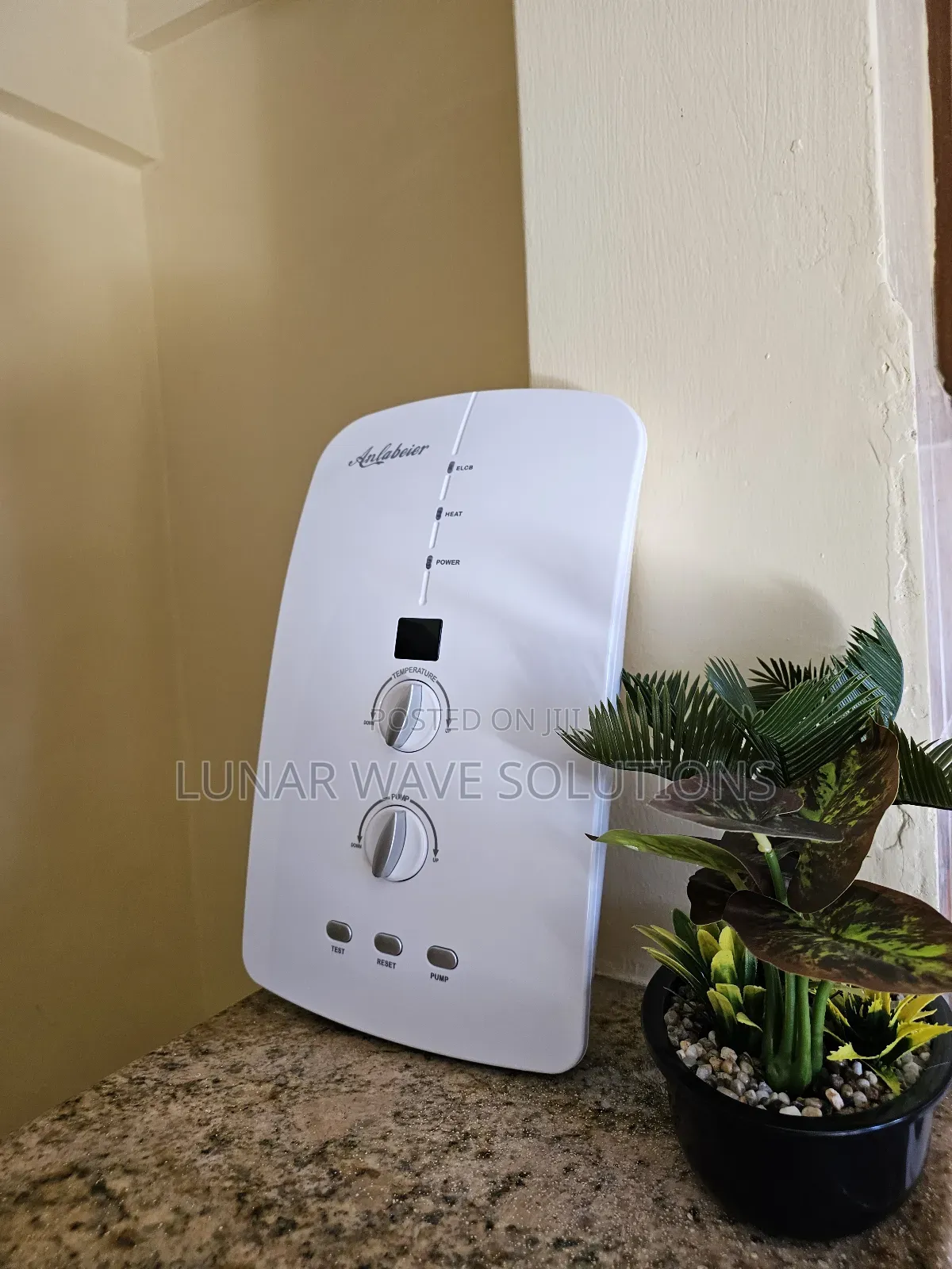 Anlabeier Silent Instant Water Heater With Booster Pump