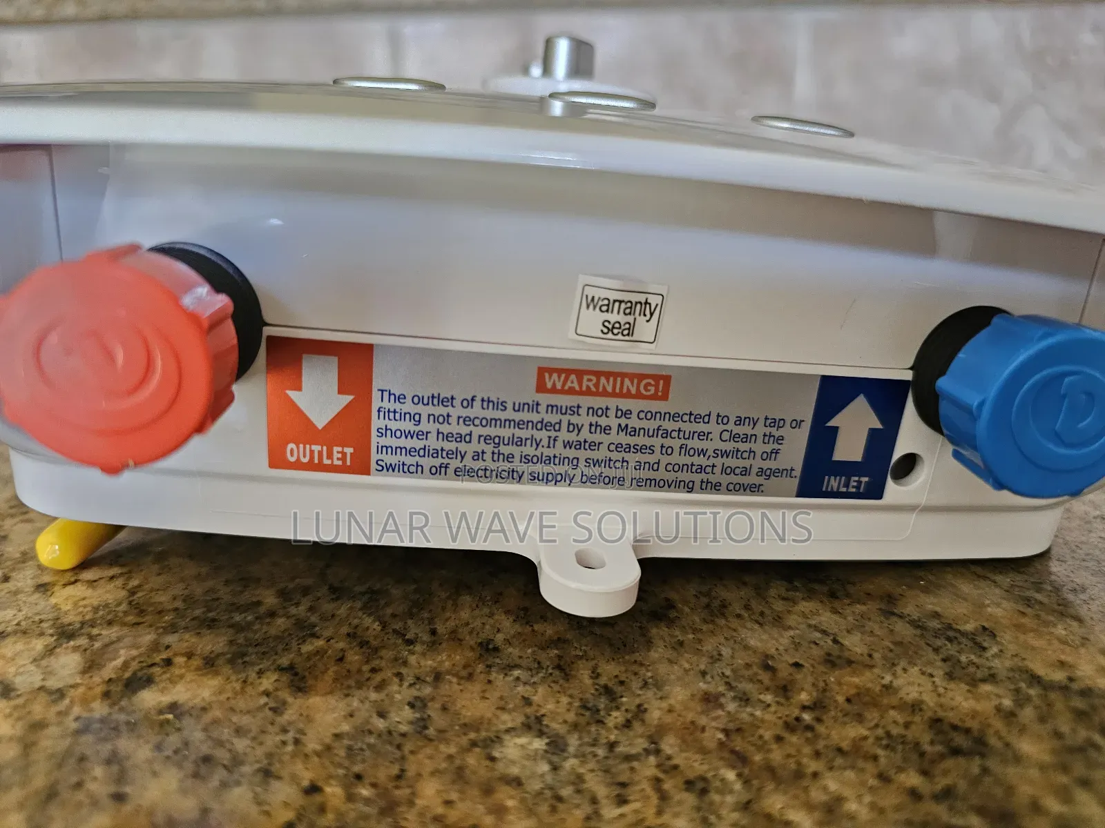 Anlabeier Silent Instant Water Heater With Booster Pump