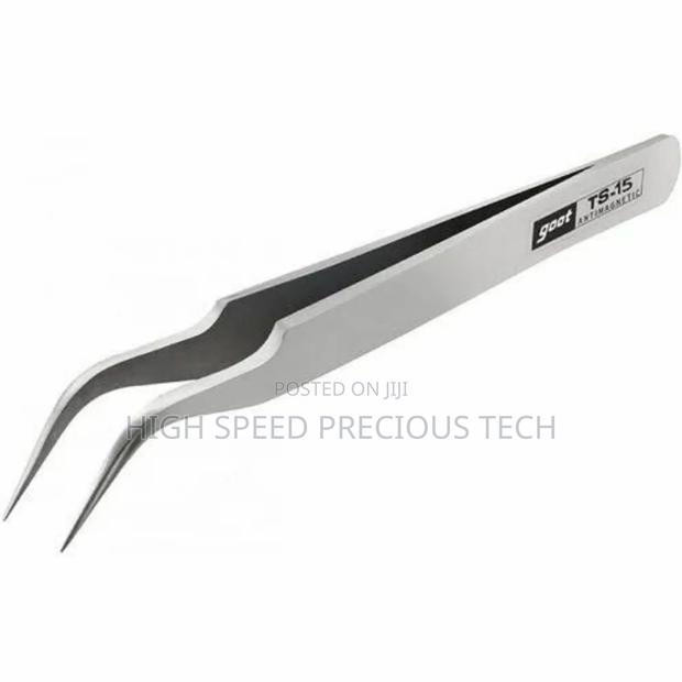 Tweezers With 45° Bent Tip (Ts-15) - thumbnail 3
