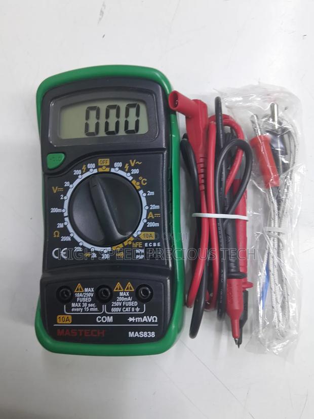 Mastech Mas838 Multimeter - thumbnail 3