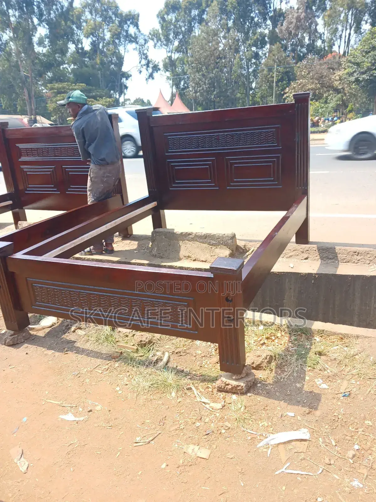 Mahogany Bed 5 by 6