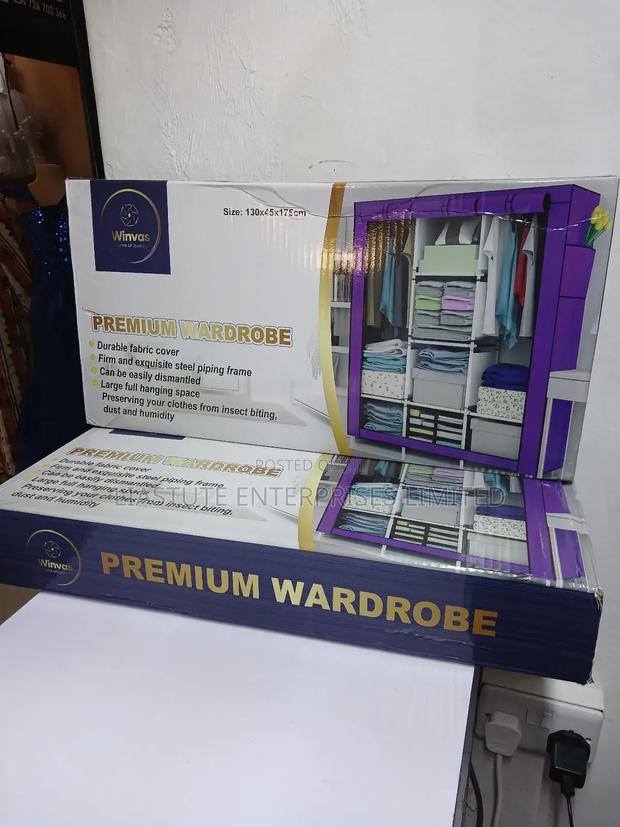 Winvas Premium Wardrobe, Metallic