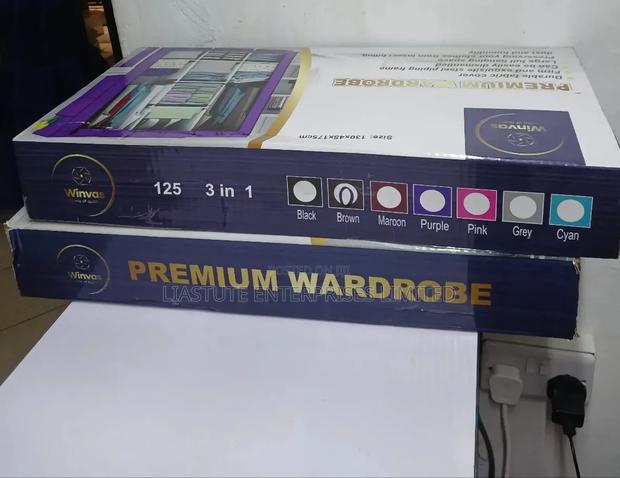 Winvas Premium Wardrobe, Metallic - thumbnail 2