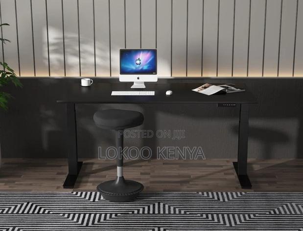Office Desk : Black Electric Lifting Office Desk - thumbnail 10