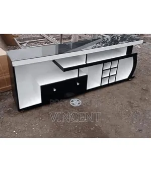 Modern Tv Stand With Six Holes