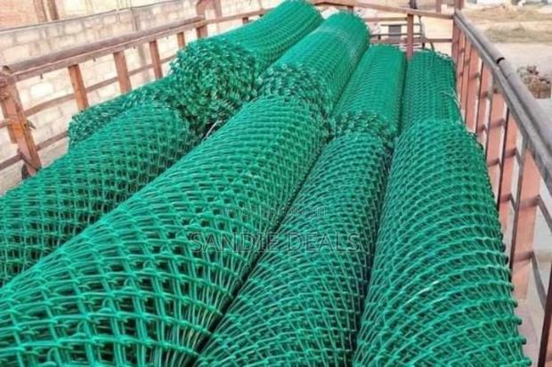 Greeb PVC Coated Chainlink - main view