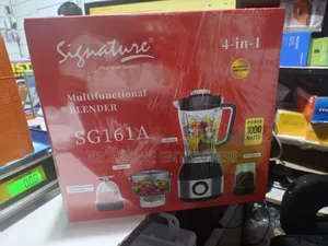 Signature Sg-161a 4-in-1 Multifunctional Blenders With 1000 Watts 