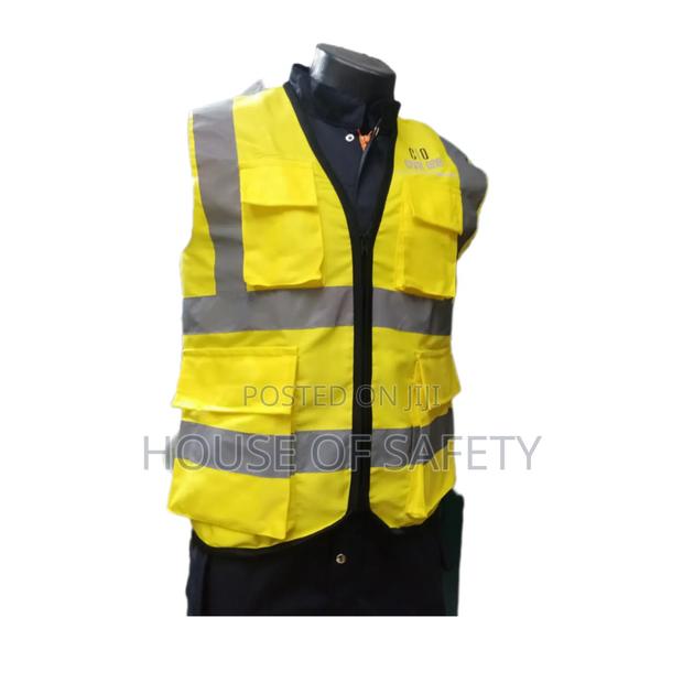 Yellow Lightweight Work Jacket - main view
