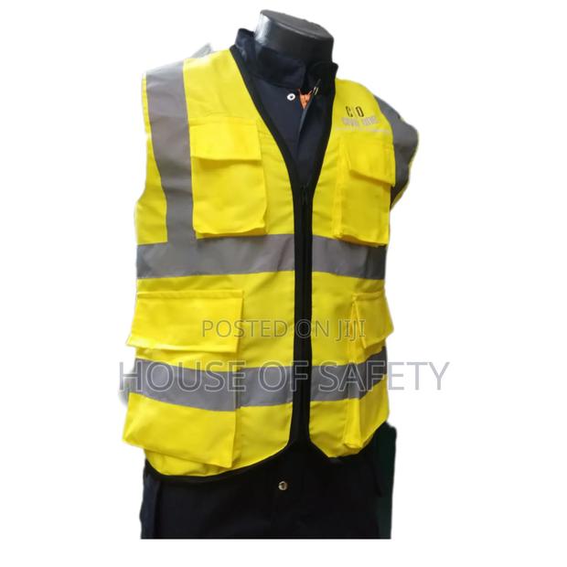 Yellow Lightweight Work Jacket - thumbnail 2