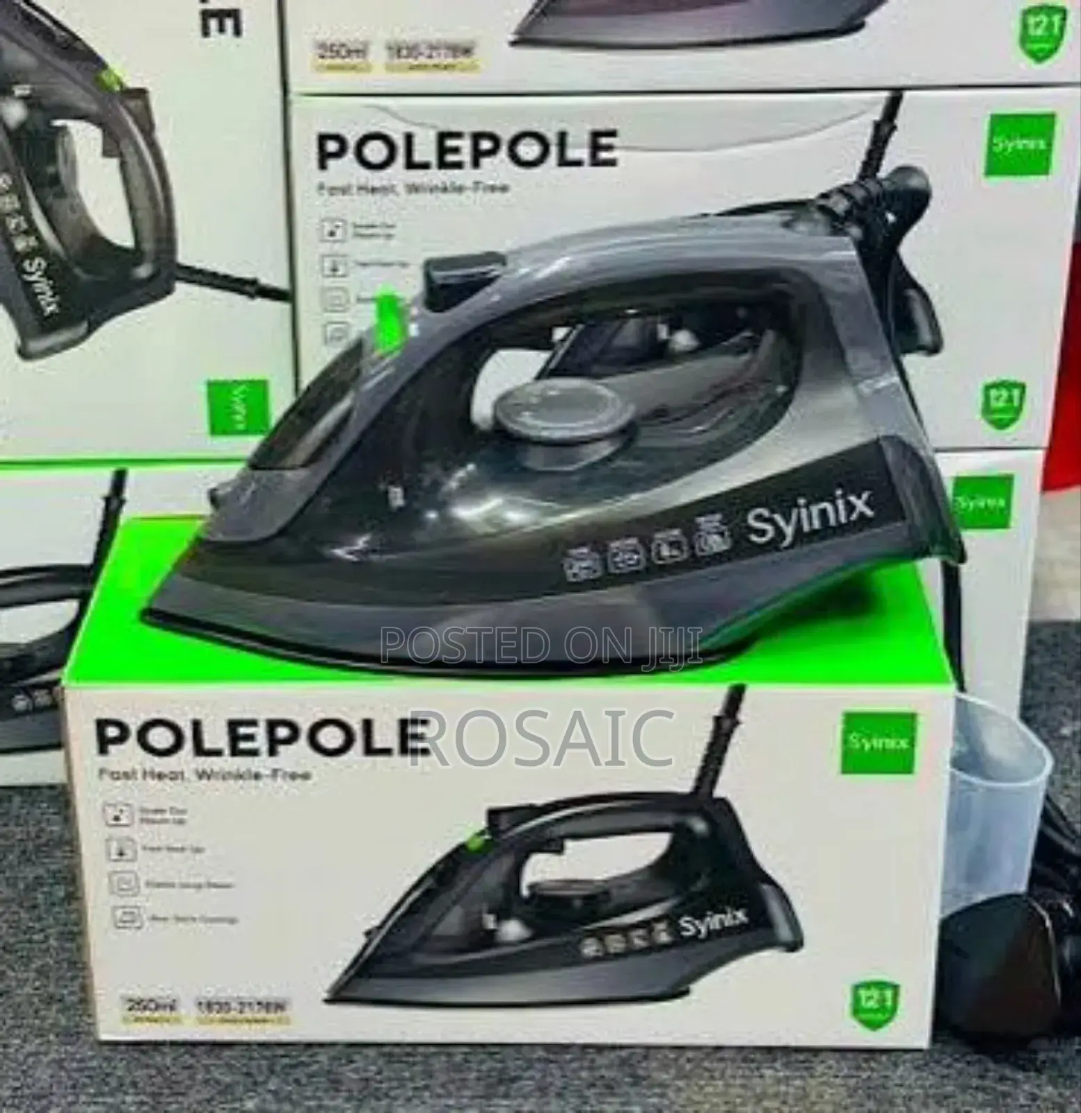 Syinix Steam Iron Box