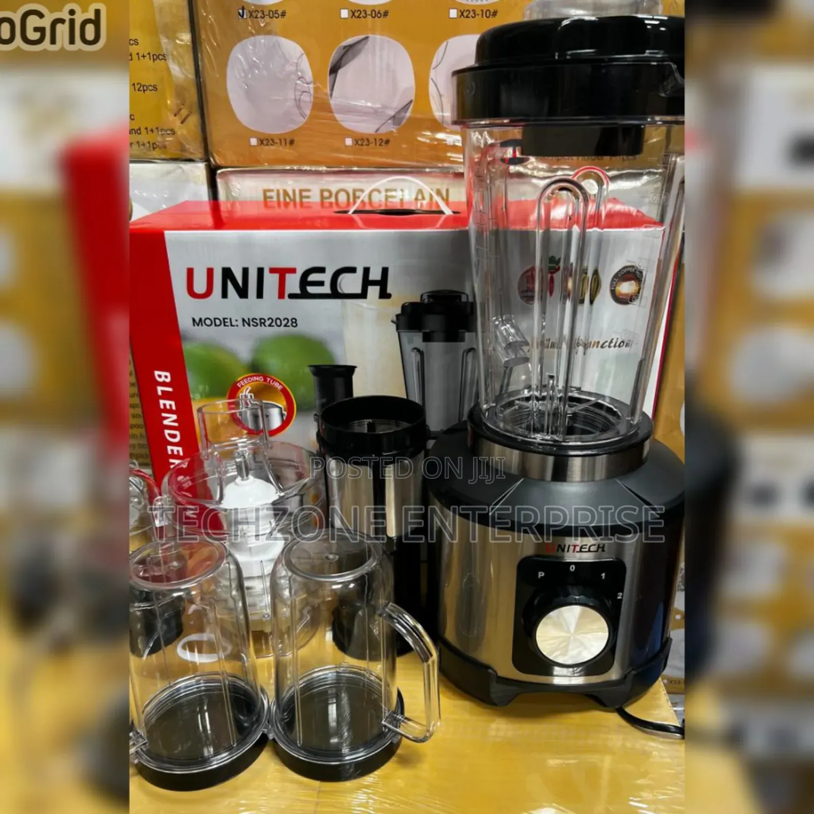 Blender - Uni Tech 4 in 1 Multifunctional Blender 