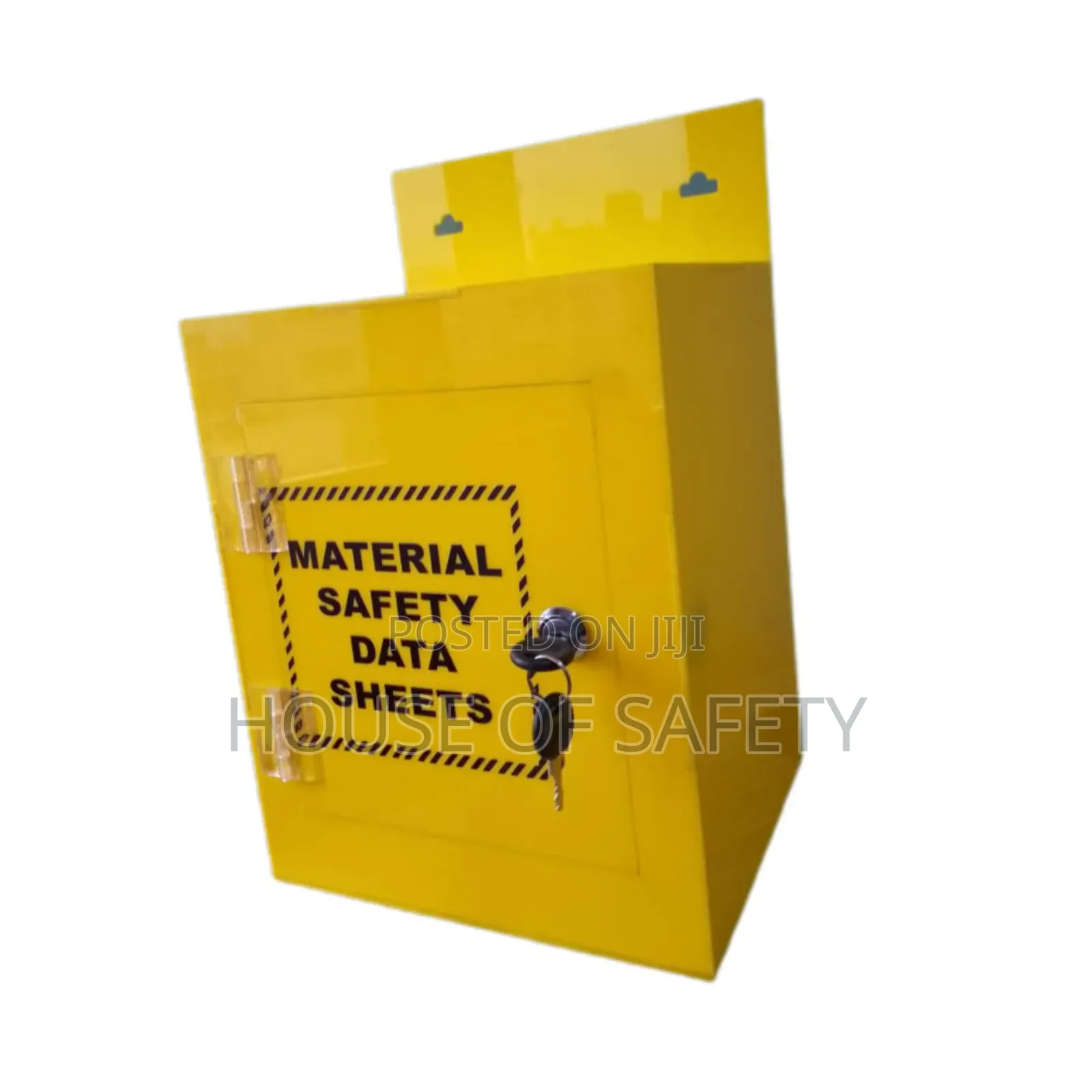 Yellow And White Suggestions Boxes With Keys