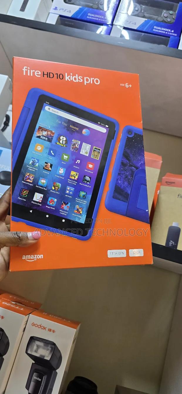New Amazon Fire HD 10 Kids Pro 32 GB Blue - main view