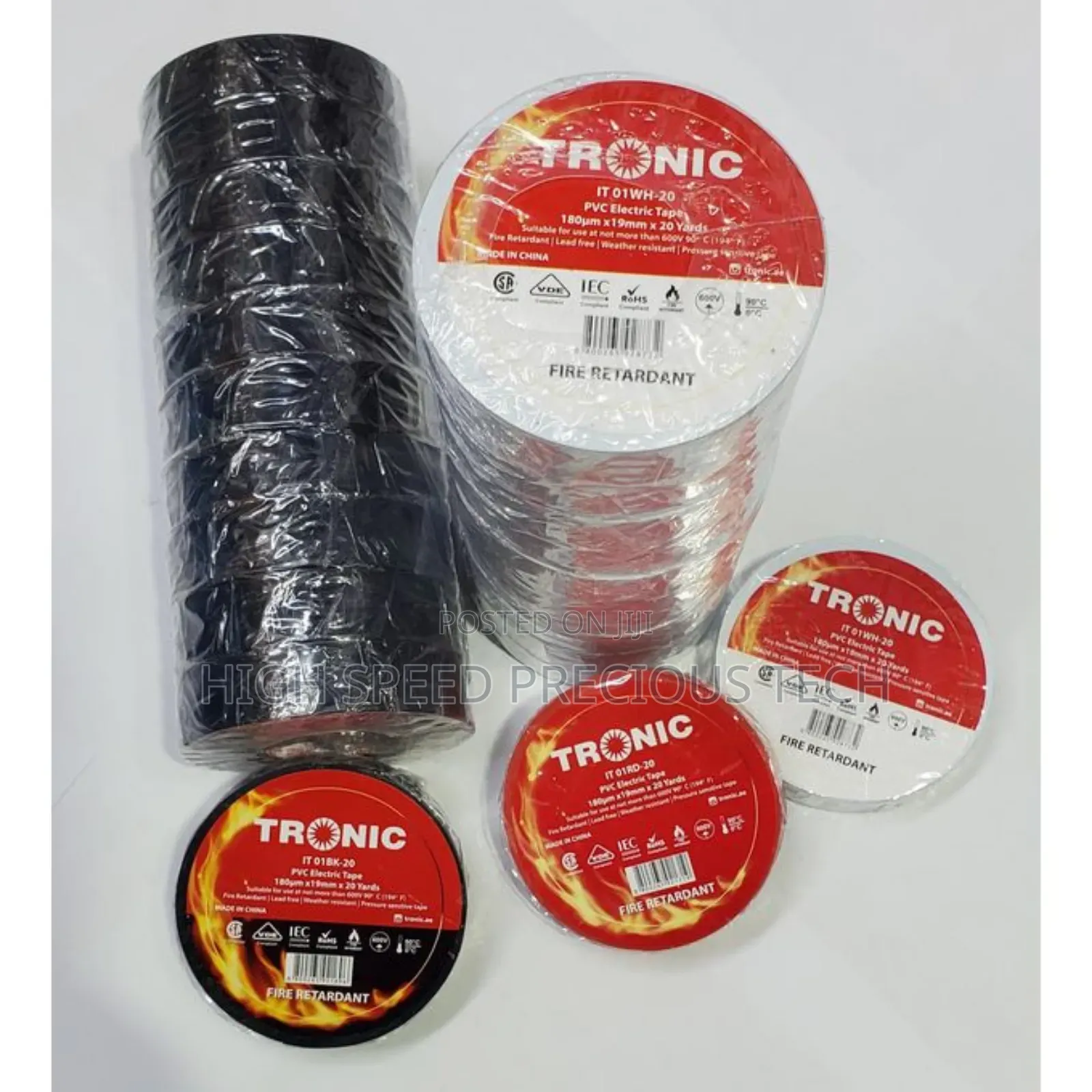Insulating Tape 20yards (Tronic/Globe) 10pcs
