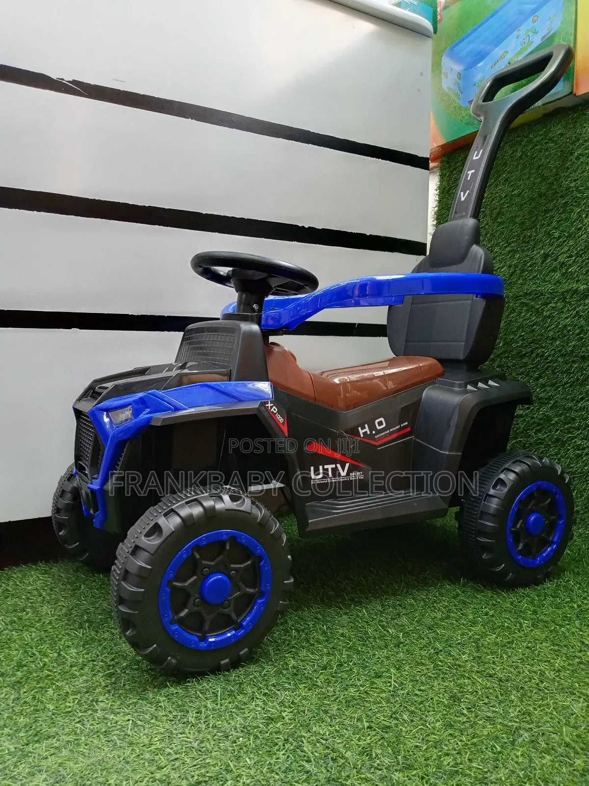 Baby Push Handle Ride-on Car