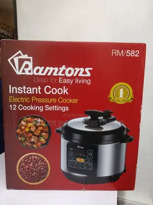 Ramtons Instant Cook Electric Pressure Cooker, Model Rm/582.