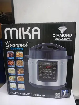 Mika Smart Pressure Cooker, Model Mpc1106, With a 6-Liter Capacity