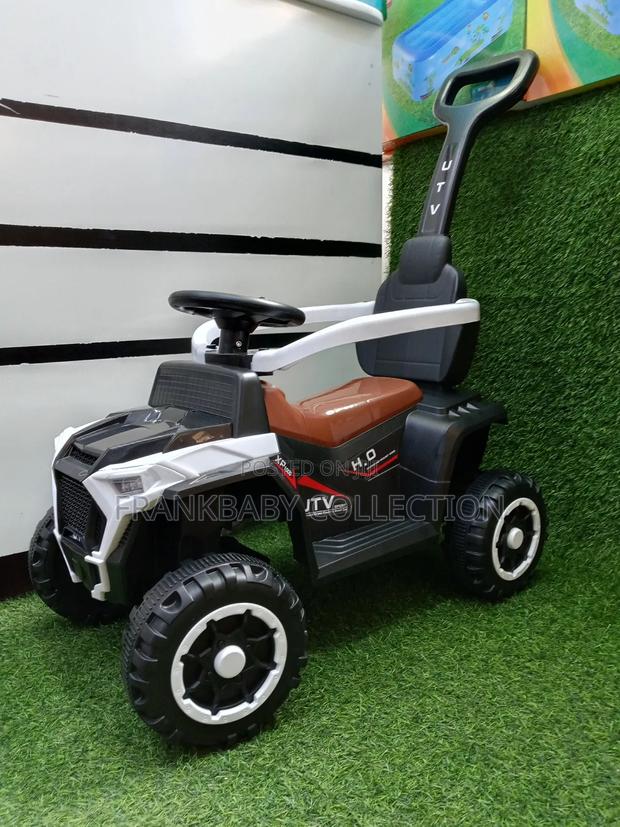 Kids Push Handle Ride-On