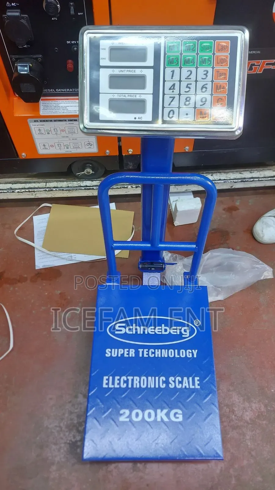 Schneeberg Platform Scale/200kgs Platform Scale
