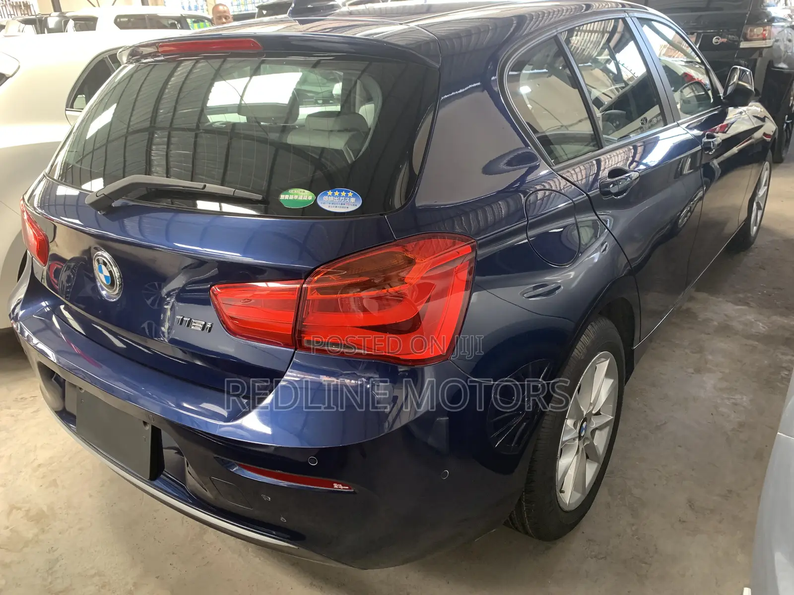 BMW 118i 2018 Blue