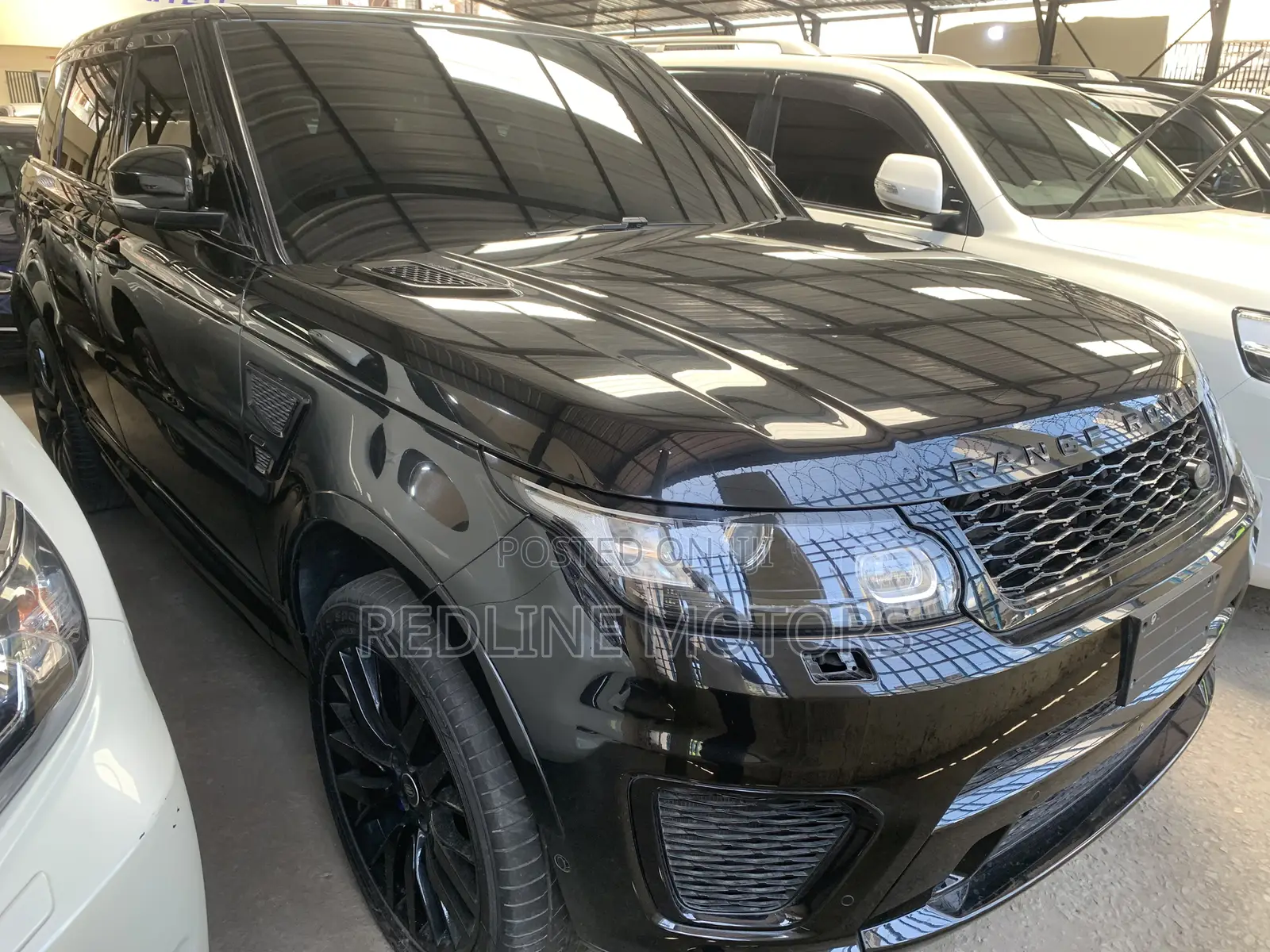 Land Rover Range Rover Sport SVR 2018 Matt Black